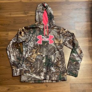 Camo under armour hoodie
